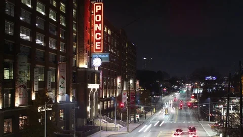 Ponce Atlanta Timelapse Stock Footage 82986359