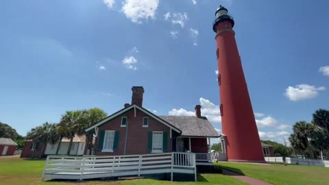 Ponce de Leon Inlet Lighthouse Stock Footage 248874959