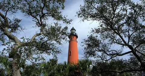 Ponce Inlet Lighthouse Video stock 83469142