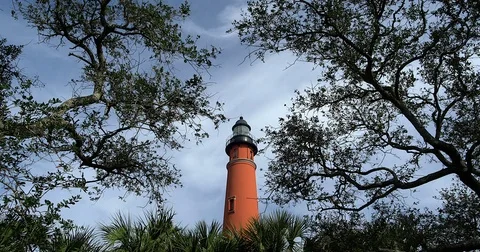 Ponce Inlet Lighthouse Stock-Footage 83469759
