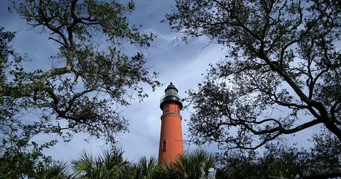 Ponce Inlet Lighthouse Video stock 83497458