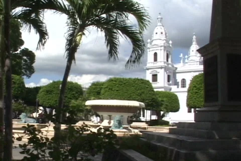 Ponce Plaza Stock Footage 819640