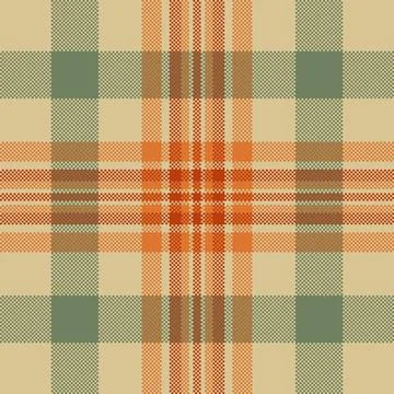Poncho background pattern textile, soft seamless fabric tartan. Damask chec.. Stock Illustration