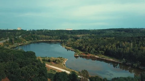 Pond from Chişinău Stock Footage 88356299
