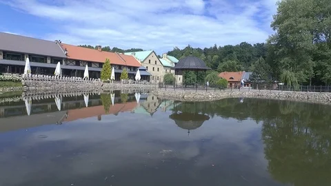 Pond Video stock 91149543