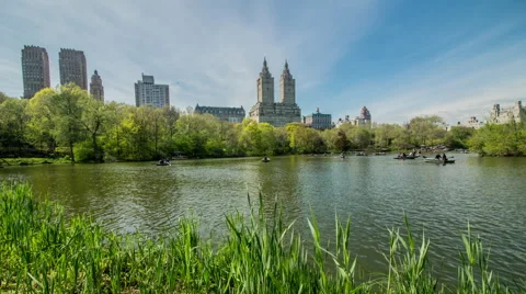 Pond in New York Stock Footage 63121826