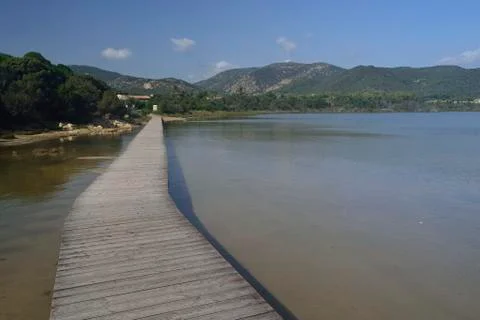 Pond Su Stangioni Stock Photos