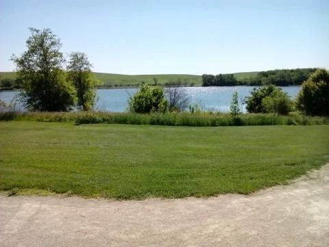 Pond in summer Stock Photos