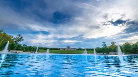 Pond on sunny day timelapse Stock Footage 101482501