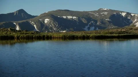 Pond On Ute Trail Video stock 11376040