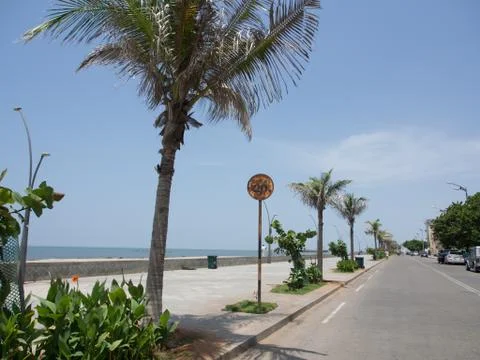Pondicherry Beach Stock Photos