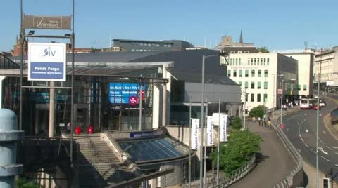 Ponds Forge Stock Footage 12364026