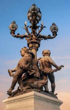 Pont Alexandre lll Stock Photos