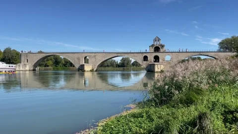 Pont (bridge) d'Avignon 動画素材 229713065
