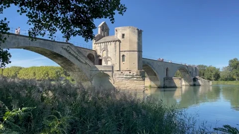 Pont (bridge) d'Avignon 動画素材 229713075