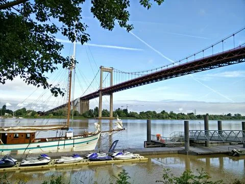 Pont d'Aquit 스톡 사진