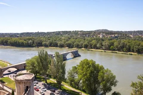 Pont d´Avignon Stock Photos