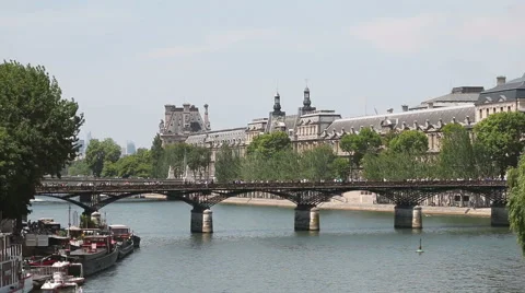 Pont des Arts Video stock 46669040