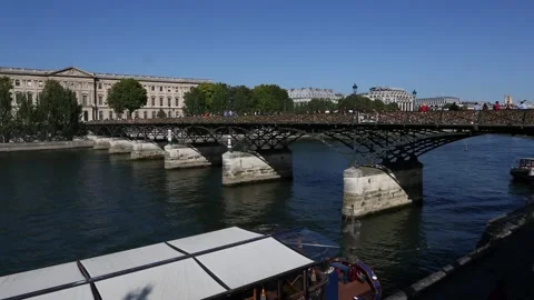Pont des Arts Stock Footage 203372670