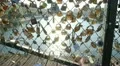 Pont des Arts Padlocks. HD Footage