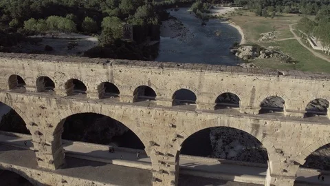 Pont du Gard Stock Footage 86582072