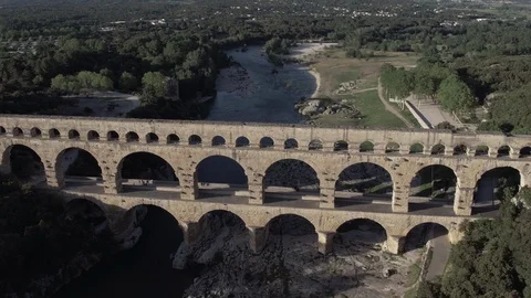 Pont du Gard Stock Footage 86583192