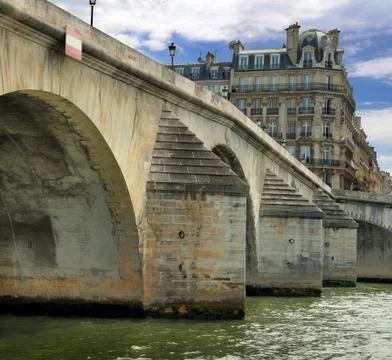 Pont royal. Stock Photos