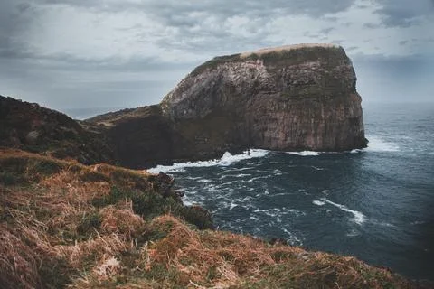 Ponta do Morro, Castelo Branco in Faial, the Azores Foto stock