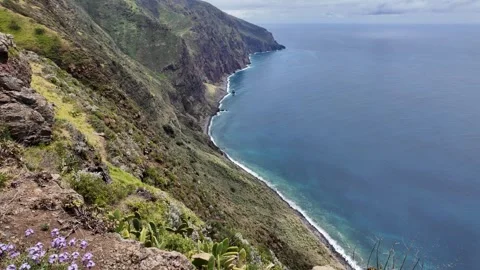 Ponta do Pargo, famous destination on Madeira Island, Portugal. 库存影片 301395148