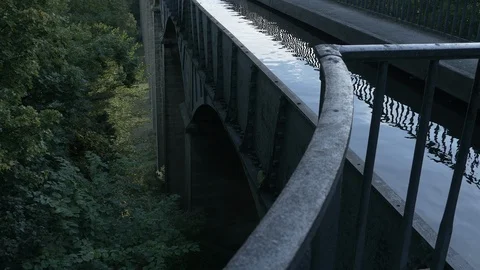 Pontcysyllte Aqueduct Video stock 98689487