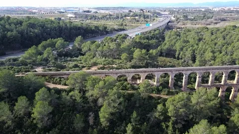 PontDelDiaboloTarragona4K Video stock 127354952