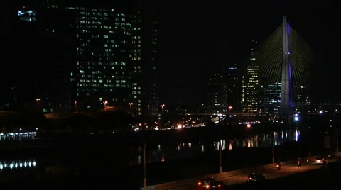 PONTE ESTAIADA Video stock 467966