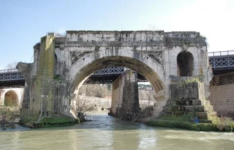 Ponte rotto in Rome Stock Photos