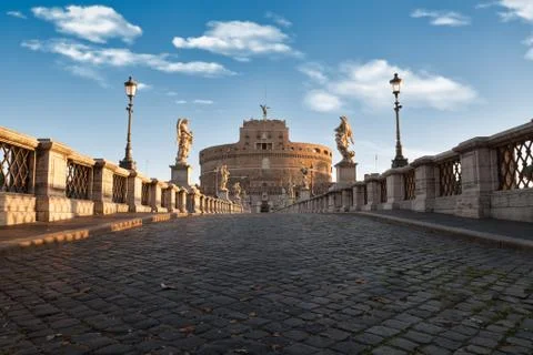 Ponte S.Angelo Stock Photos
