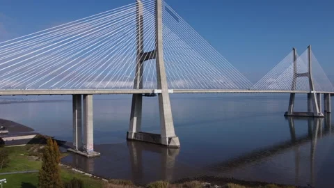 Ponte Vasco da Gama 스톡 동영상 166146537
