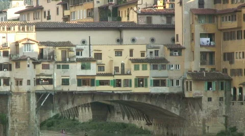 Ponte Vecchio 2 Stock Footage 86327