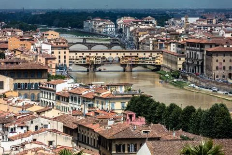 Ponte Vecchio Bridge Stock Photos