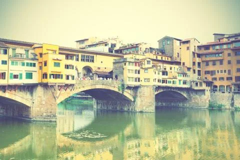 Ponte Vecchio bridge Stock Photos