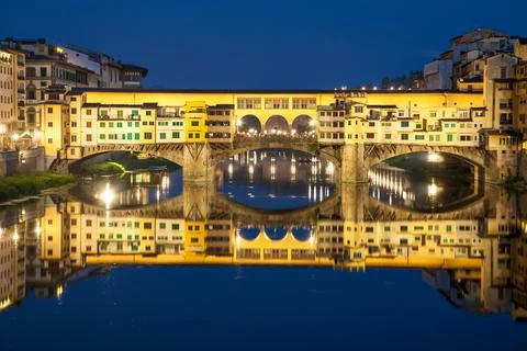 Ponte Vecchio bridge Stock Photos