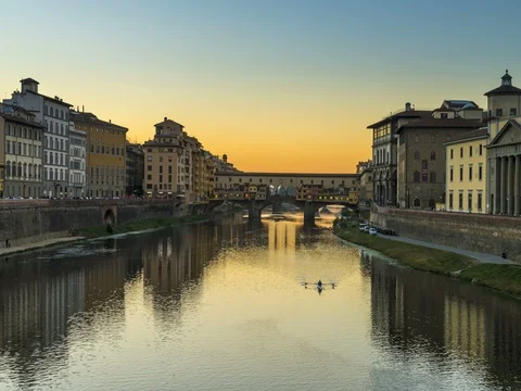 Ponte Vecchio Firence Italy 스톡 동영상 85128022