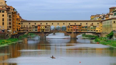 Ponte Vecchio, Florence Stock Footage 81211630