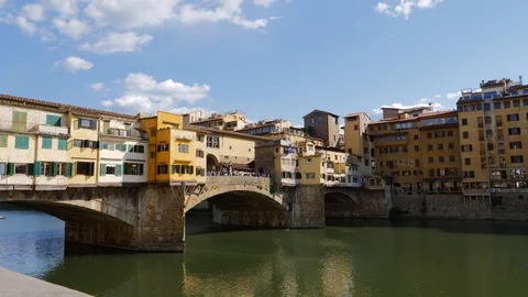 Ponte Vecchio in Florence Stock Footage 88200001