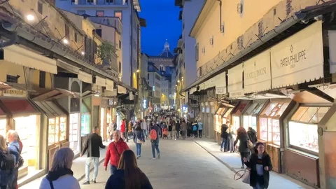 Ponte Vecchio, Florence Stock Footage 104624181