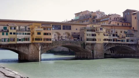 Ponte Vecchio Florence Stock Footage 147364658