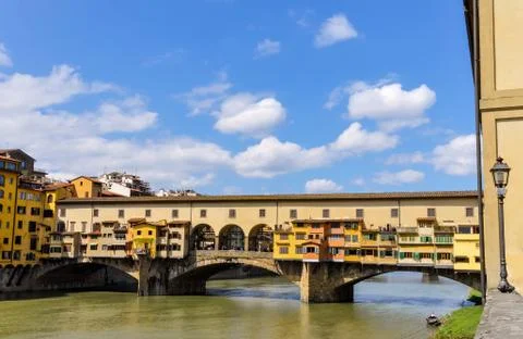 Ponte Vecchio in Florence Foto stock