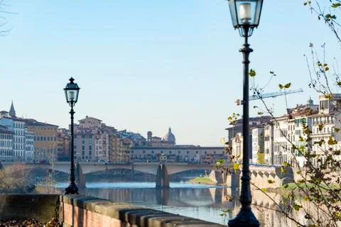 Ponte Vecchio in Florence Foto stock