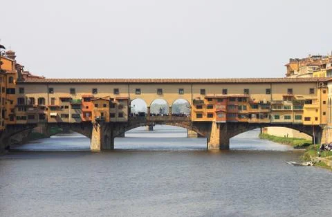 Ponte Vecchio in Florence Foto stock