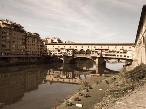 Ponte vecchio Florence Stock Photos
