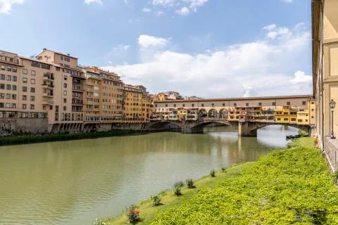 Ponte Vecchio in Florence Stock Photos