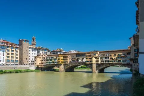 Ponte Vecchio in Florence Stock Photos